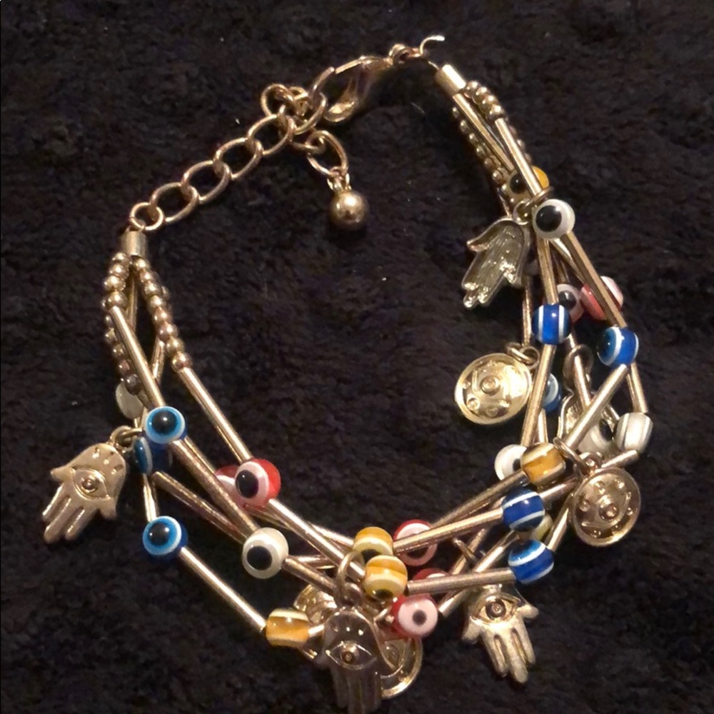 Adjustable Length Charm Bracelet